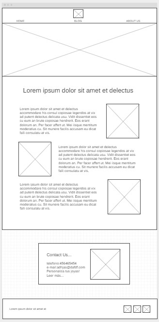 page 2 wireframe